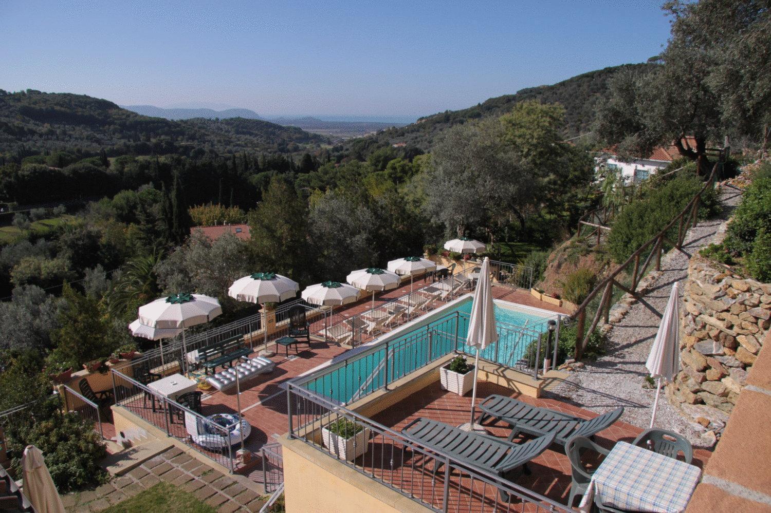 Villa Denise Campiglia Marittima Bagian luar foto