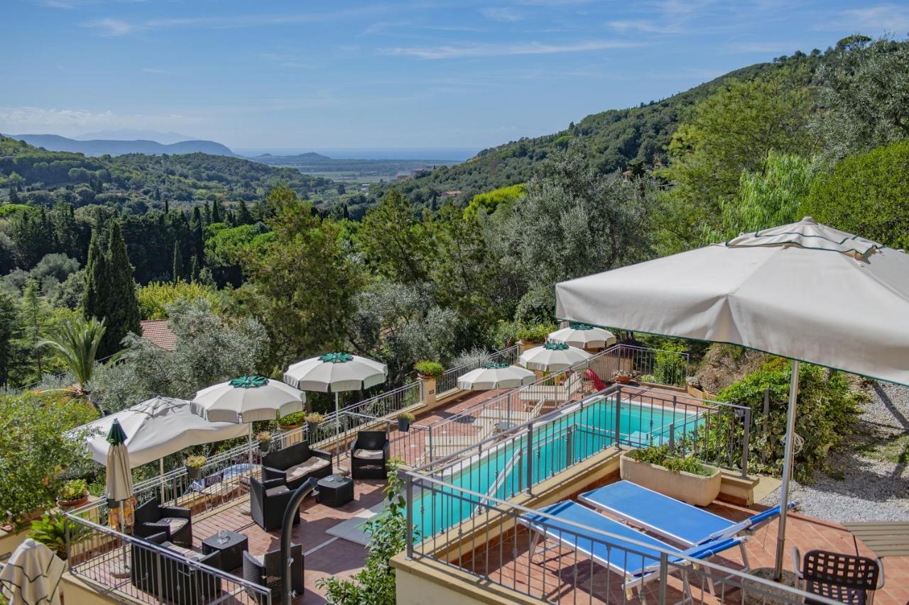 Villa Denise Campiglia Marittima Bagian luar foto