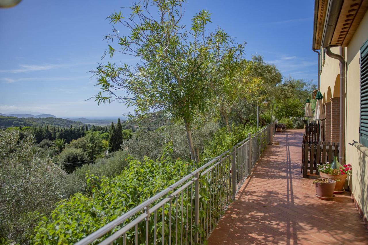 Villa Denise Campiglia Marittima Bagian luar foto