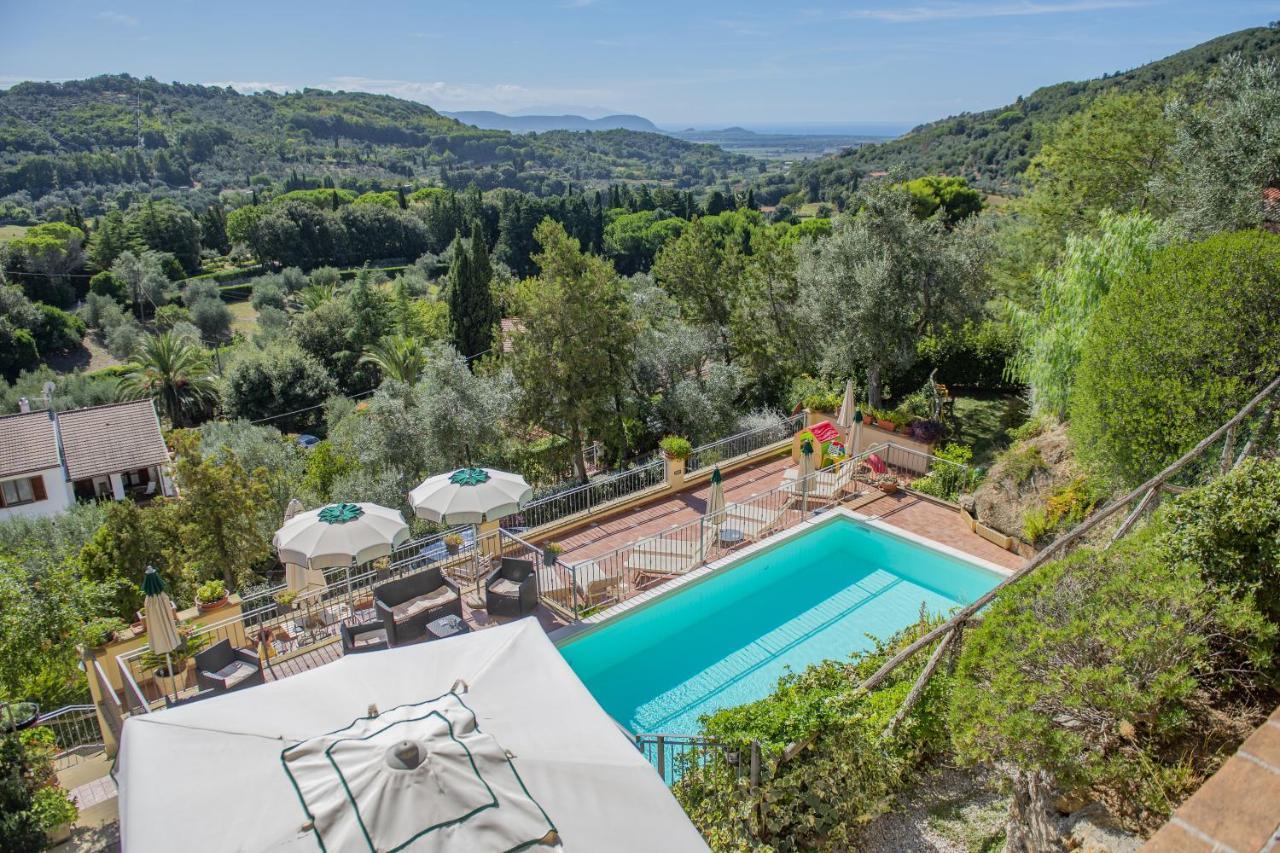 Villa Denise Campiglia Marittima Bagian luar foto